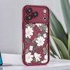 Elegant Orchid Print Girlish Anti Drop Shockproof Soft Phone Case For Multiple Iphone Models