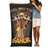 Italian Funny Meme Tungtungtung Sahur Design Beach Towel Sports Travel  Swim Pool Yoga More Suitable for Summer