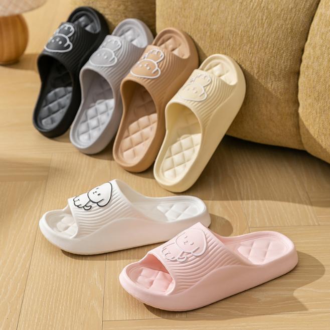 Hausschuhe Sandalen und Hausschuhe Damen Home Weiche Sohlen Rutschfeste Hunde Cartoon Hausschuhe Cartoon Hausschuhe Männlich Sommer