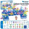 Free Shipping DIY Creative Assembly Toys - Varied Garden Series for Girls, Educational Flower Arrangement Toys in Stock