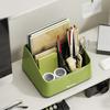 Desktop Storage Box Student Sundries Storage Box Tv Remote Control Phone Mini Abs Stationery Organizer Case Office El Storage