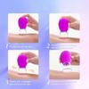 5Pcs Silicone Cupping Massage Cup For Body Face Neck Eye Massager Vacuum Tank Body Facial Care, Anti-Aging Beauty Tool