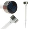 TG60448 Solar lamp, LED garden lamp, transparent, solar post with sensor