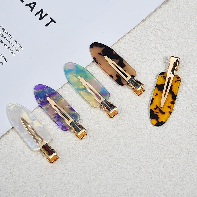 European & American Style Korean Acetate Hairpin - Duckbill Clip BB Hairpin for Women
