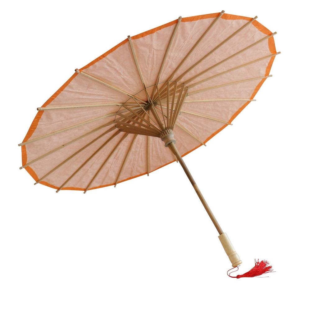 Smiti Japanese Paper Solid 9 60cm Golden Yellow Parasol, Color, Colors, Diameter,