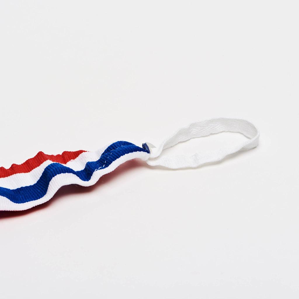 LEONE 1947 Boxing Hand Standard Thai Wraps, Stretchable, Hook-and-Loop Closure, Size, 3.5m, Flag, AB705/35TH [Authentic]