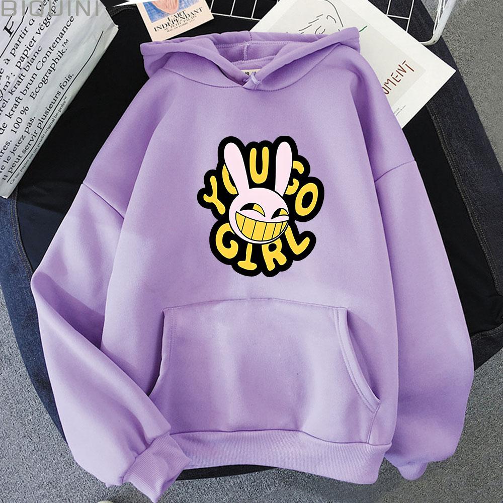 The Amazing Digital Circus Jax Hoodie Men Harajuku Funny Kawaii Hoodies Unisex Cute Rabbit Vintage Pullovers Sweatshirts Cartoon