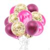 15pcs Set Agate Balloon Confetti Latex Ballons