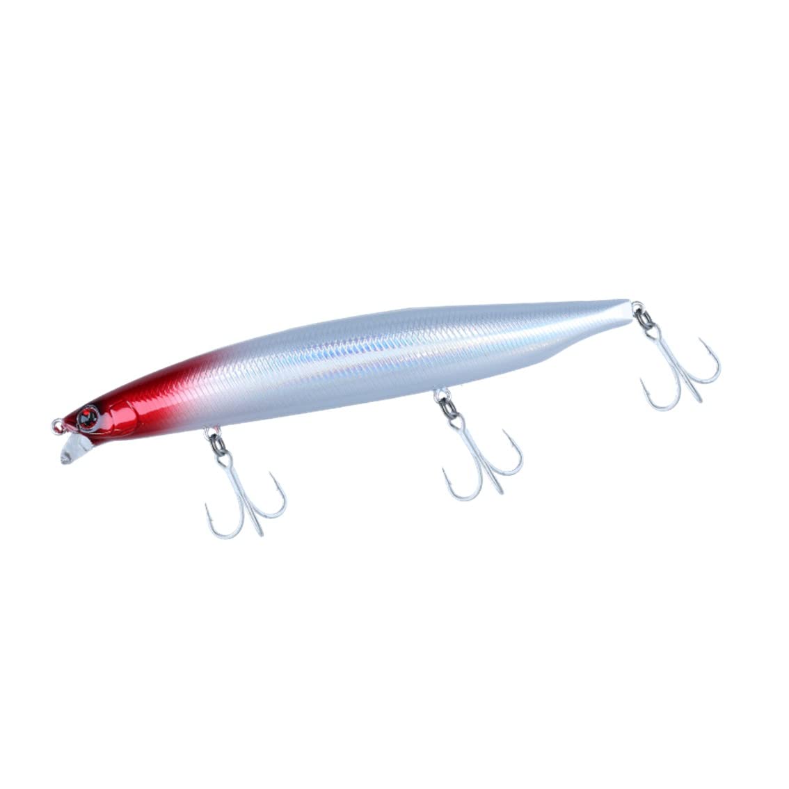 

Приманка для морского окуня DAIWA Shoreline Shiner Z Vertis Holo Red Head R140S-SSR