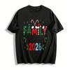 Family Christmas 2026 Making Memories Together Holiday Top Pure Cotton T-shirt