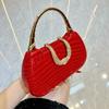 Handbag Evening Bag High-end Style Crossbody Bag Fashion and Simplicity Set of Single Shoulder Bags with Diamonds