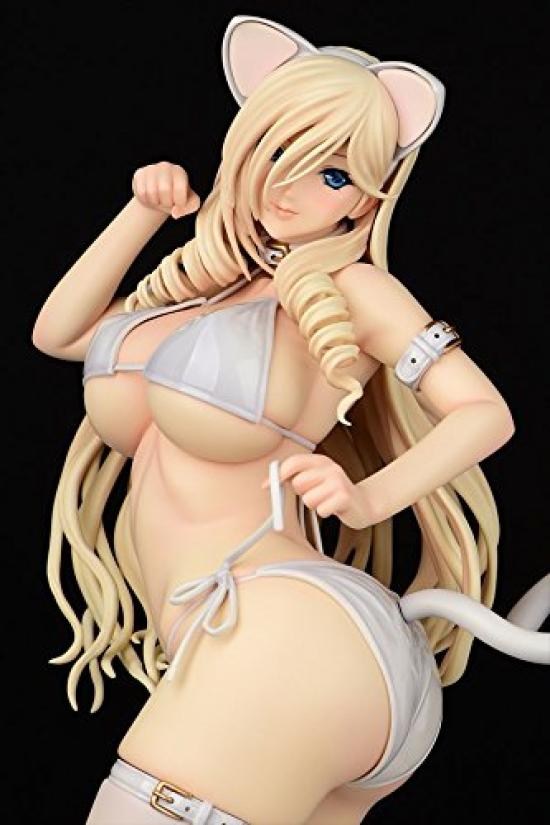 Walkure Romanze Kishi Celia Cumani Aintree White Cat Scale PVC Figure [Shoujo Monogatari] Ver. 1/4.5 Pre-painted