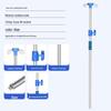 Adjustable IV Pole Stand with Four Hooks for Rehabilitation Centers