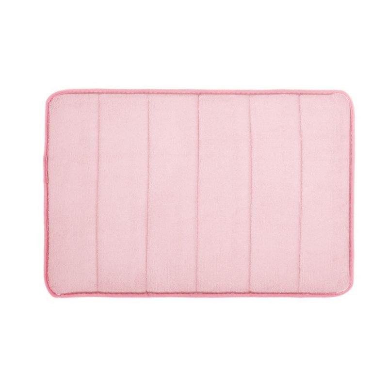 40x60cm Bathroom Bath Mat Safety Stripes Non-slip Toilet Shower Foot Mat Coral Velvet Absorbent Carpet Rug Home Decorations