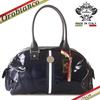 Orobianco Boston Bag for Men in Sports Travel Gym Drillak Tramontana 2-Way [Made Italy] Bag, Bag, Bag, Nylon, Leather, TRAMONTANA-D (NAVY) [Used]