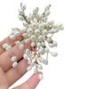 Elegant Handmade Pearl Brooch Lapel Pin - High-End Jewelry & Clothing Accessory for Women