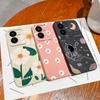 Cases For Vivo Y22 Y22S Flower Liquid Silicone Camera Lens Protection Phone Back Cover For VivoY22 Vivo Y 22 Y22 S Coque Bumper