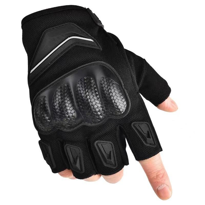 Universal Summer Cycling Gloves Half Finger Anlti Slip Bike Motorcycle Gloves for Women Men Hiking Camping Accessories
