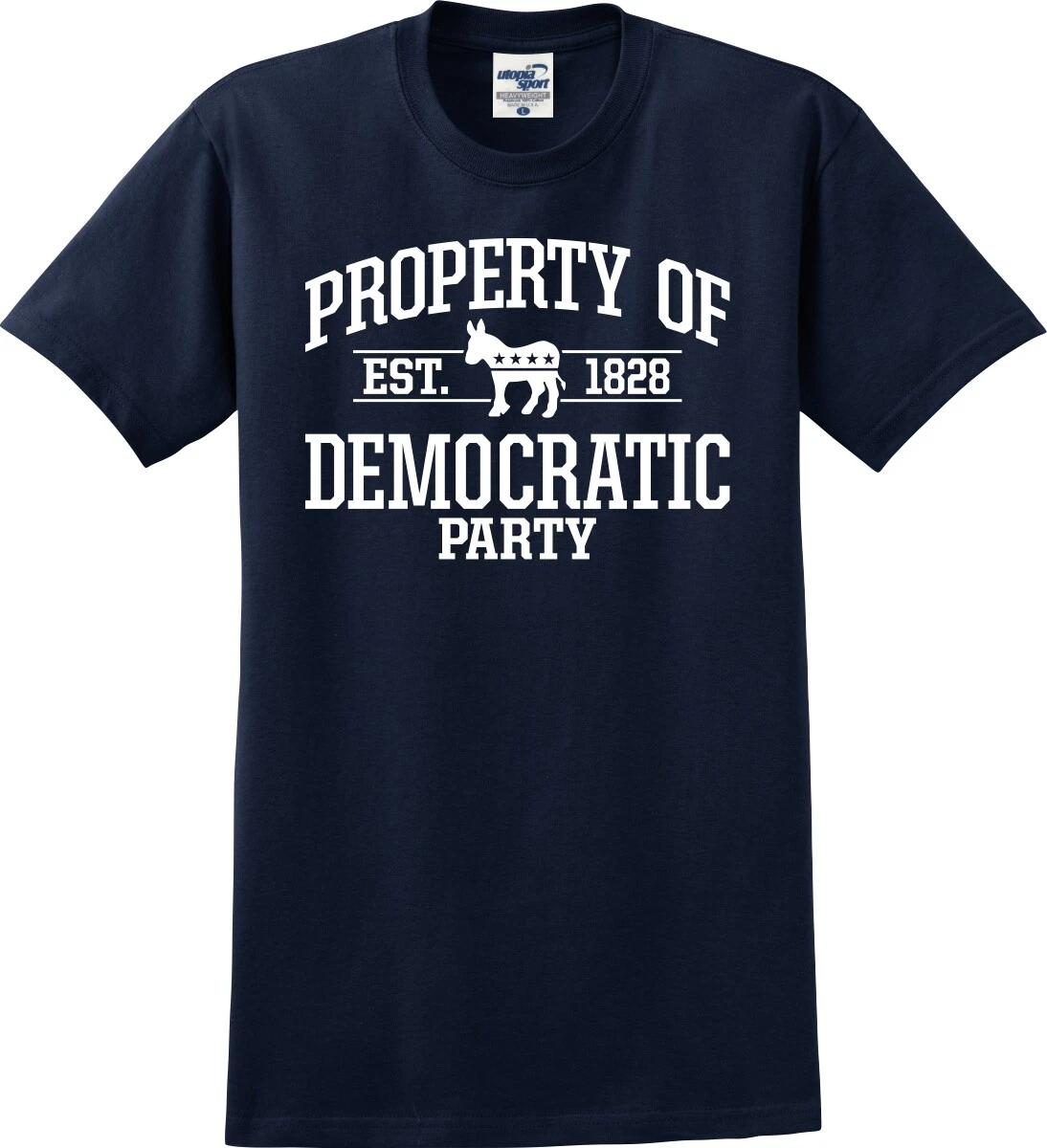 Property of Democratic Party Donkey Est. 1828 Unisex T shirt (S-5X) L