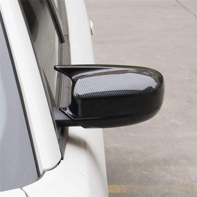 Side Door Mirror Cover For Dodge Charger 2011- Chrysler 300 300C 2011- Car Accessories Carbon Fiber Pattern