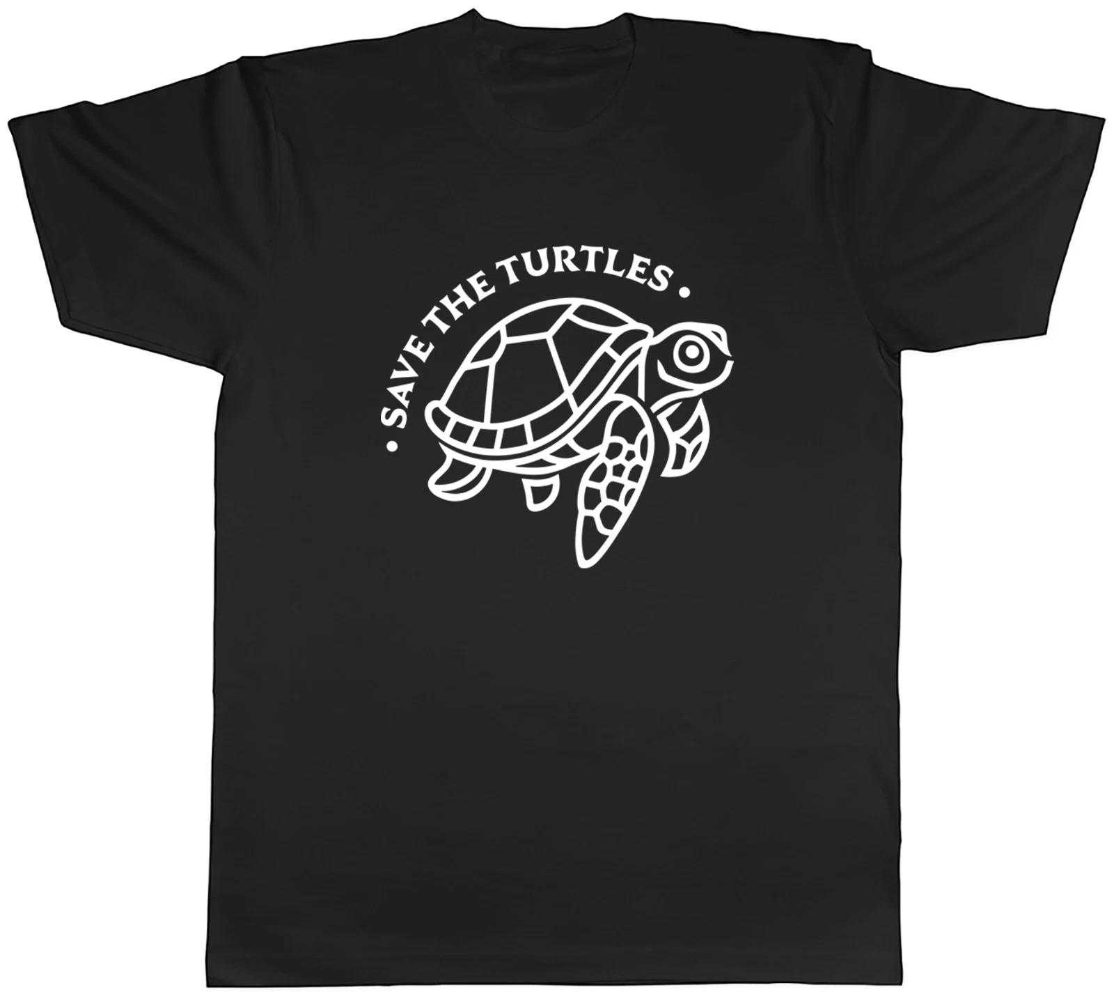 Save the Turtles World Turtle Day Mens T-Shirt Tee Gift Top XXXXL