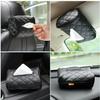 PU Leather Tissue Box Napkin Holder Auto Paper Cover Organizer Towel Holder for Bathroom Car Room Car-styling
