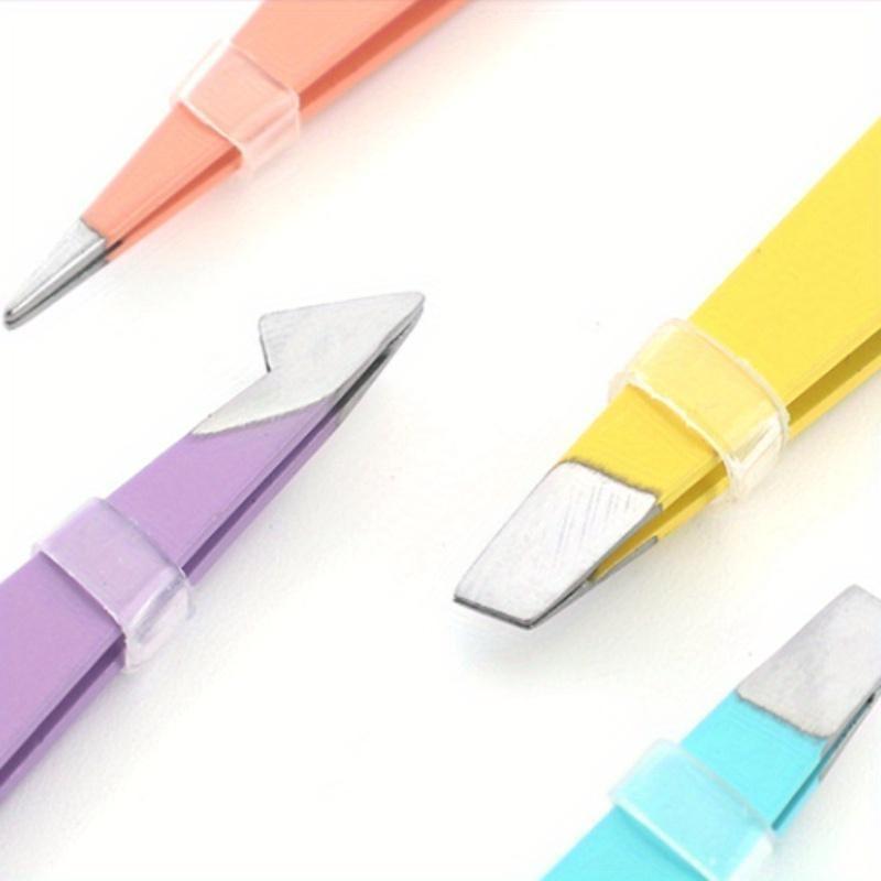 4pcs/1set Stainless Steel Tweezers, Clippers, Plucking and Eyebrow Trimming Beauty Tools, Beauty Tool Set