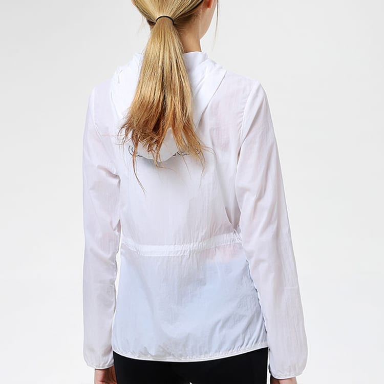 Adidas Woven Windbreaker Jacket Women's White GQ0628