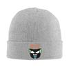 Luo Xiaohei Beanie Hats Cute Cat Bonnet Hats Unisex Adult Retro Kpop Knit Hat Spring Printed Elastic Caps