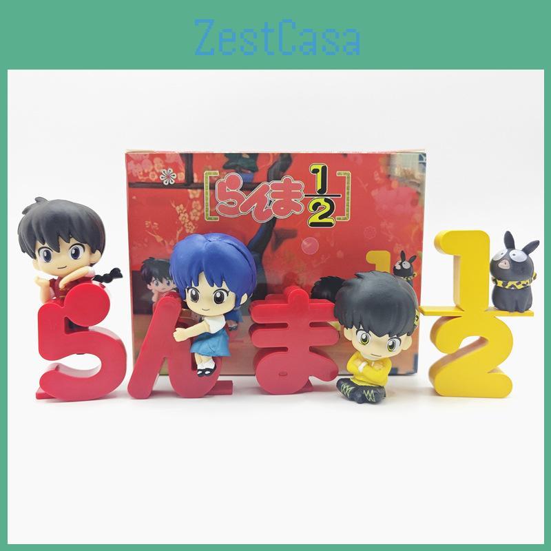 Ranma ½ Role Theme Toy Doll Small Sculpture Desktop Ornament Room Decoration