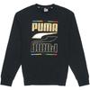Sweatshirts Men's Black Crew Neck Moderate Regular 585267-01