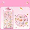 1PC 3D diamantová samolepka Reliéfní flash film Dětské puzzle Dekorativní samolepka Roztomilé pouzdro na mobil Kawaii samolepky