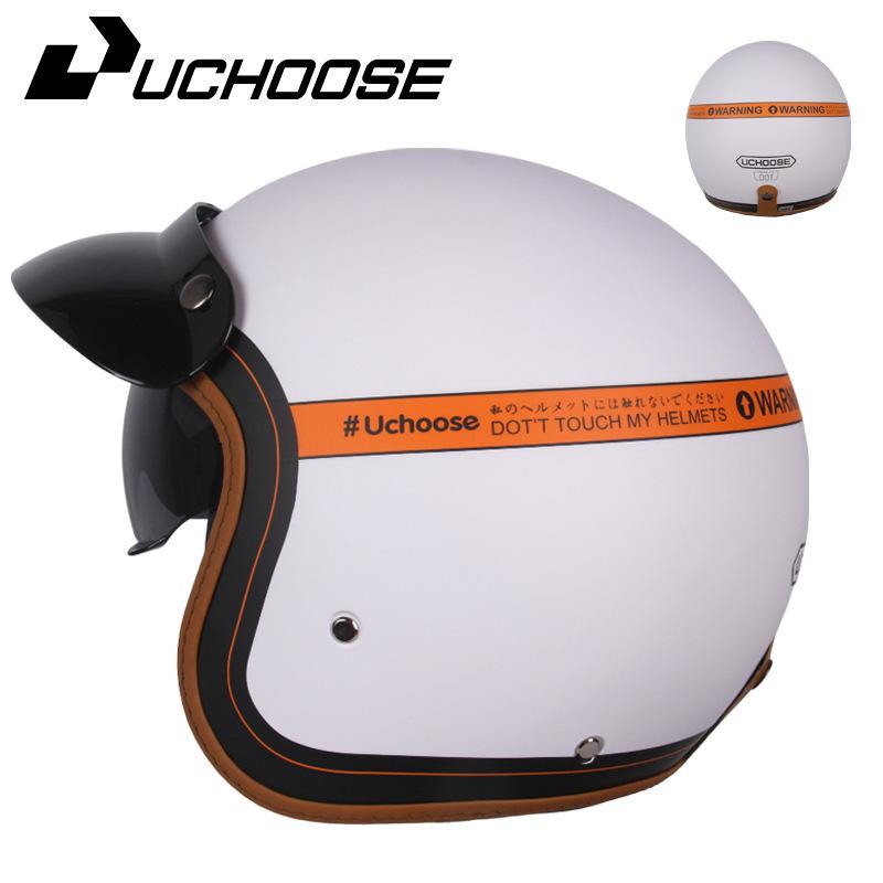 

Универсальный ретро-шлем для электромобиля с персонализированными наклейками для использования в любое время года Double Extra Large