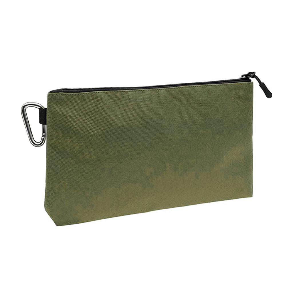 Small Tool Pouch Waterproof Heavy Duty Tool Bag Portable Heavy Duty Tool Bag Organizers with Carabiners for Tool Gadgets