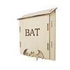 Hanging Bat Shelter House In Construction, Outdoor Bat House for Quiet Tree Placement In Backyard or Yard Use B03E
