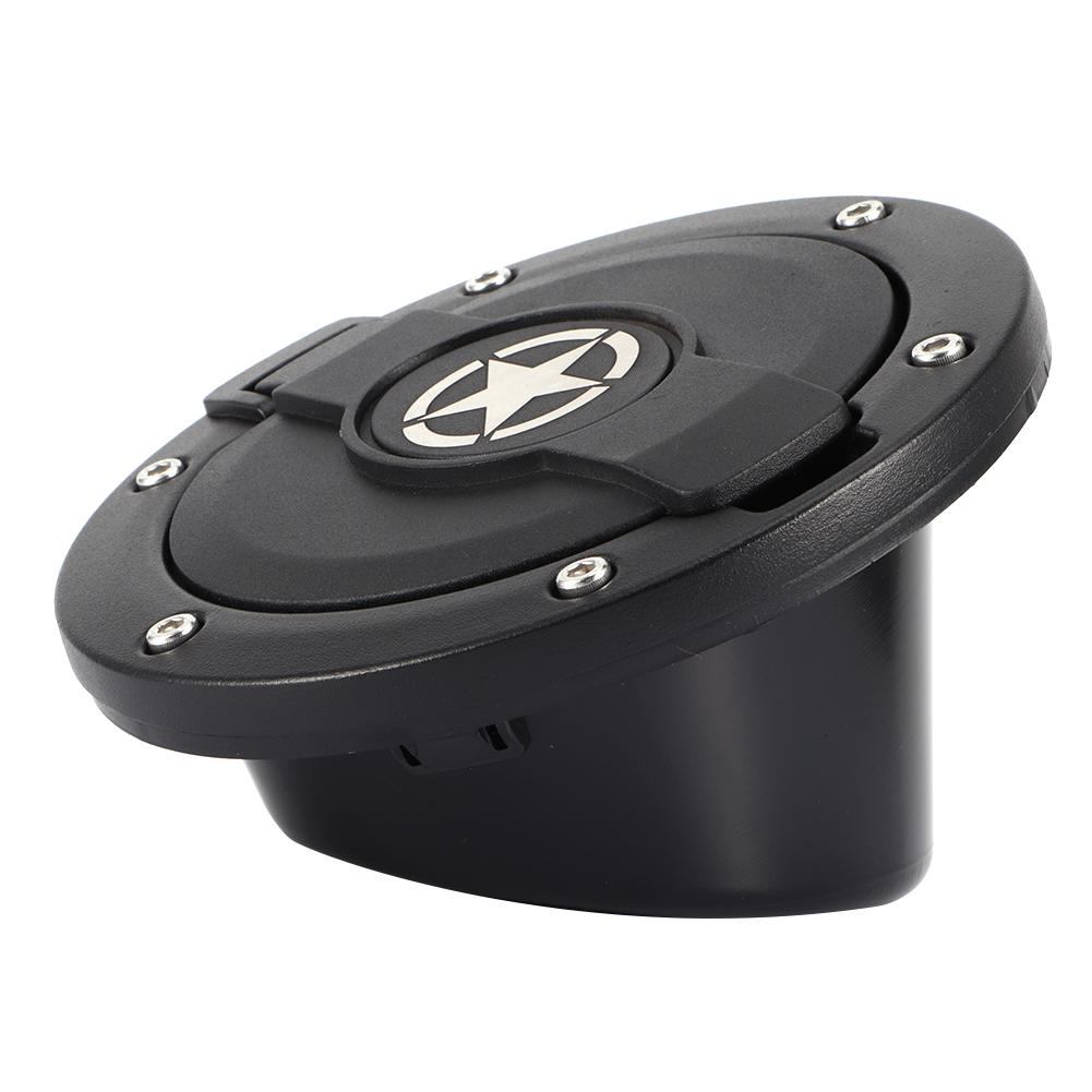 Oil Tank Cap Fuel Filled Fitting Cover Star Style Fits for Jeep Wrangler JK 24 Doors 20072017