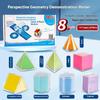 1 Set Stem Education Teaching Kits Geometry Demonstration Models Spatial Structure Visualization Tools