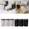 3pcs/Set Food Storage and Organization Canister for Coffee, Tea, Sugar - White