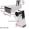 Stainless Steel Side-Inlet Roof Drain