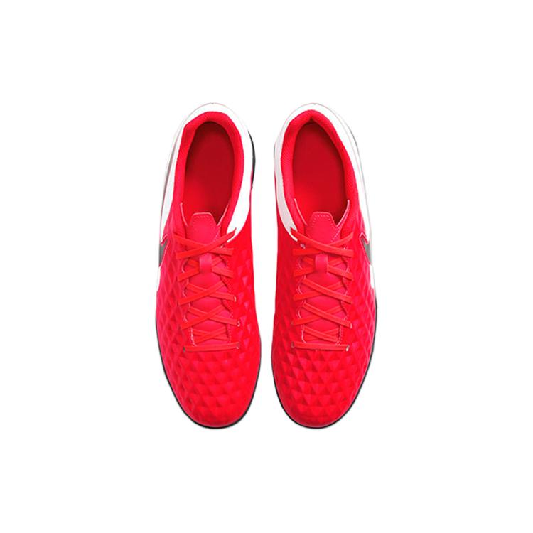Nike Jr. Legend 8 Club TF Kunstrasen 'Weiß Rot' (Unisex) Fußballschuhe AT6109 606