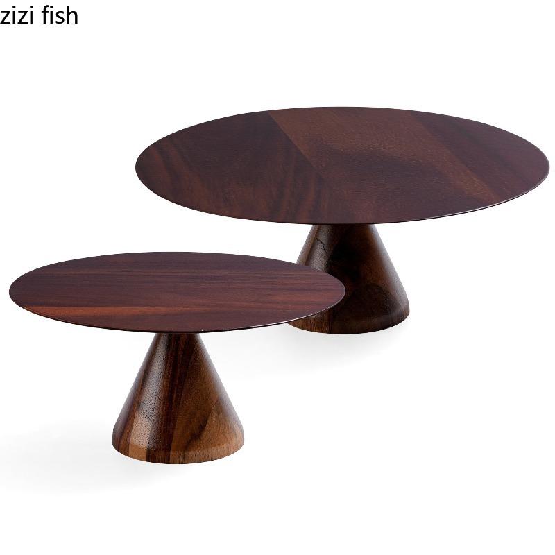 Wooden Cake Tray High Footed Dessert Plate Pastry Plate Cake Stand Dessert Table Display Stand Dim Sum Dish Fruit Plate Bowl