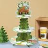 Cake Display Stand Jungle Mermaid Birthday Party Decorations Kids Dessert Holder Cake Tray Butterfly Baby Shower Cupcake Support