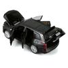 Heimanba Cadillac XT6 2023 Modelo de Coche Fundido a Presión H2691 1/24 / (Negro BK)