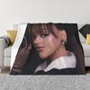 Musik-Sängerin Ayliva Decke Weich Warm Flanell Überwurf Plüsch für Bett Wohnzimmer Picknick Reise Zuhause Sofa