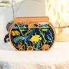 Wood Multi Layer Ocean Tabletop Figurine Summer Beach Tiered Tray Sign Coastal under The Sea Centerpiece for Home Office Desktop Bookshelf Decor