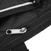 Tragbares Seitengeländer Mehrfachtaschen Aufbewahrungstasche Beutel mit Reflexstreifen(schwarz )