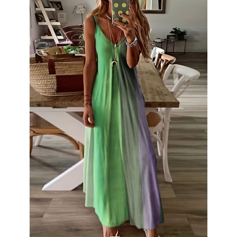 

JPNTKY Fashion Summer Spring Sleeveless V-Neck Casual Dresses XXXXXL