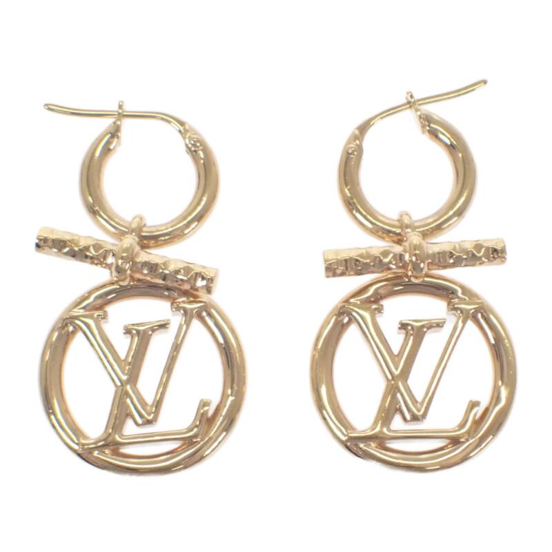 

LOUIS VUITTON M00613 Pierce gold metal Women