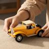 Old School Tin Car Model Decorative Figure for Living Room Shelf Cabinet Retro Vehicle Art