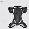 Dog Harness With Reflective Mesh For Medium Large Dogs Nonextendable Pet Leash